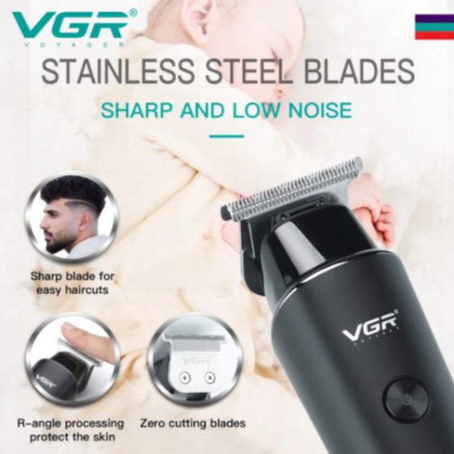 VGR V937 Hair Cutting Machine Professional Hair Clipper Barber Cordless Electric Hair Trimmer Men USB Rechargeable LED Display 63147788535810113
