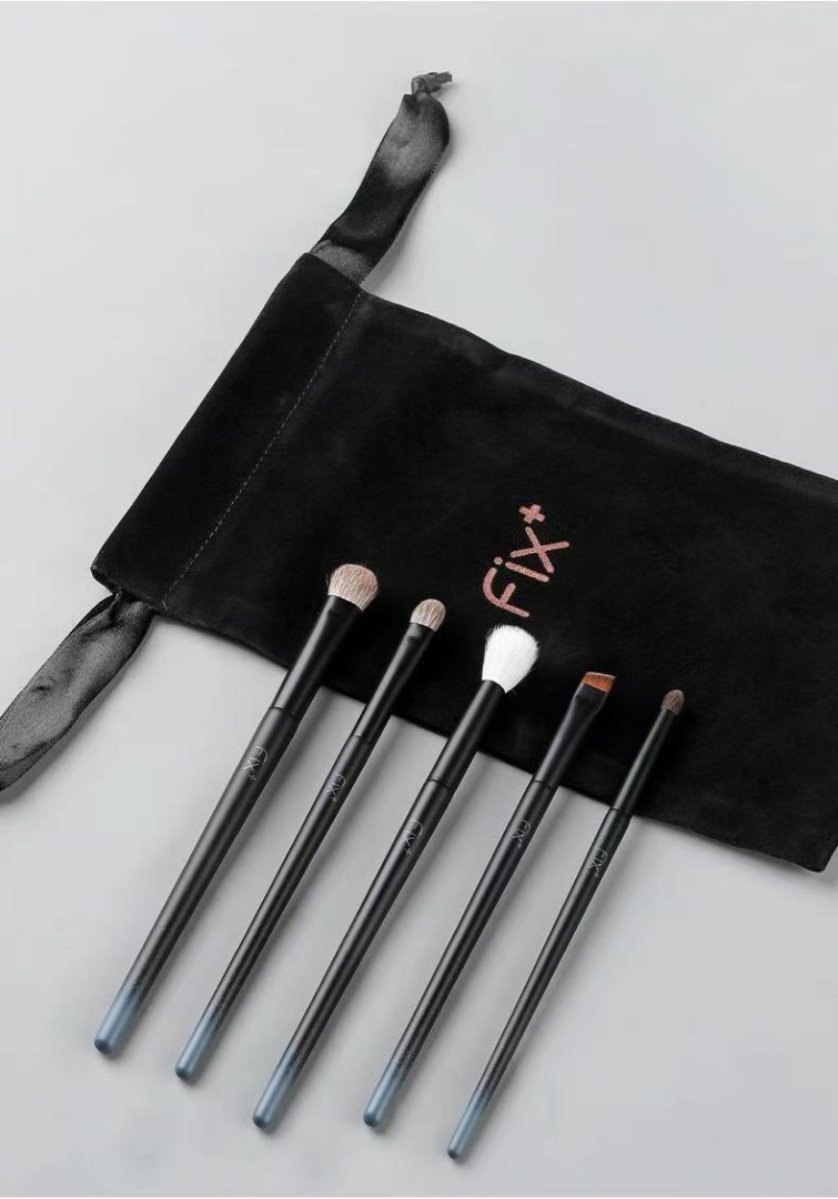 5-piece Eyeshadow Brush Set: Soft Pony Hair Eye Makeup Portable Tools63225454790146112