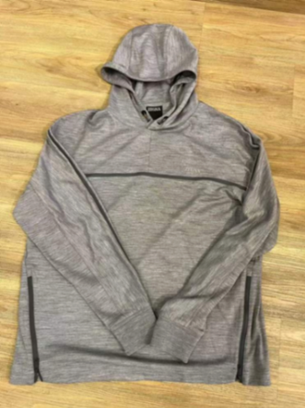 ZEGNA 100% Wool Performance Hoodie – Light Grey | Size M/L632361611904011122