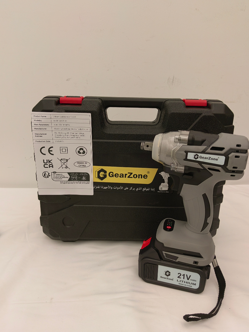 مفتاح ربط ثنائي البطارية بدون فرش GearZone® — إصدار مُحدّث مع إكسسوارات مُضمنة63602211440001113