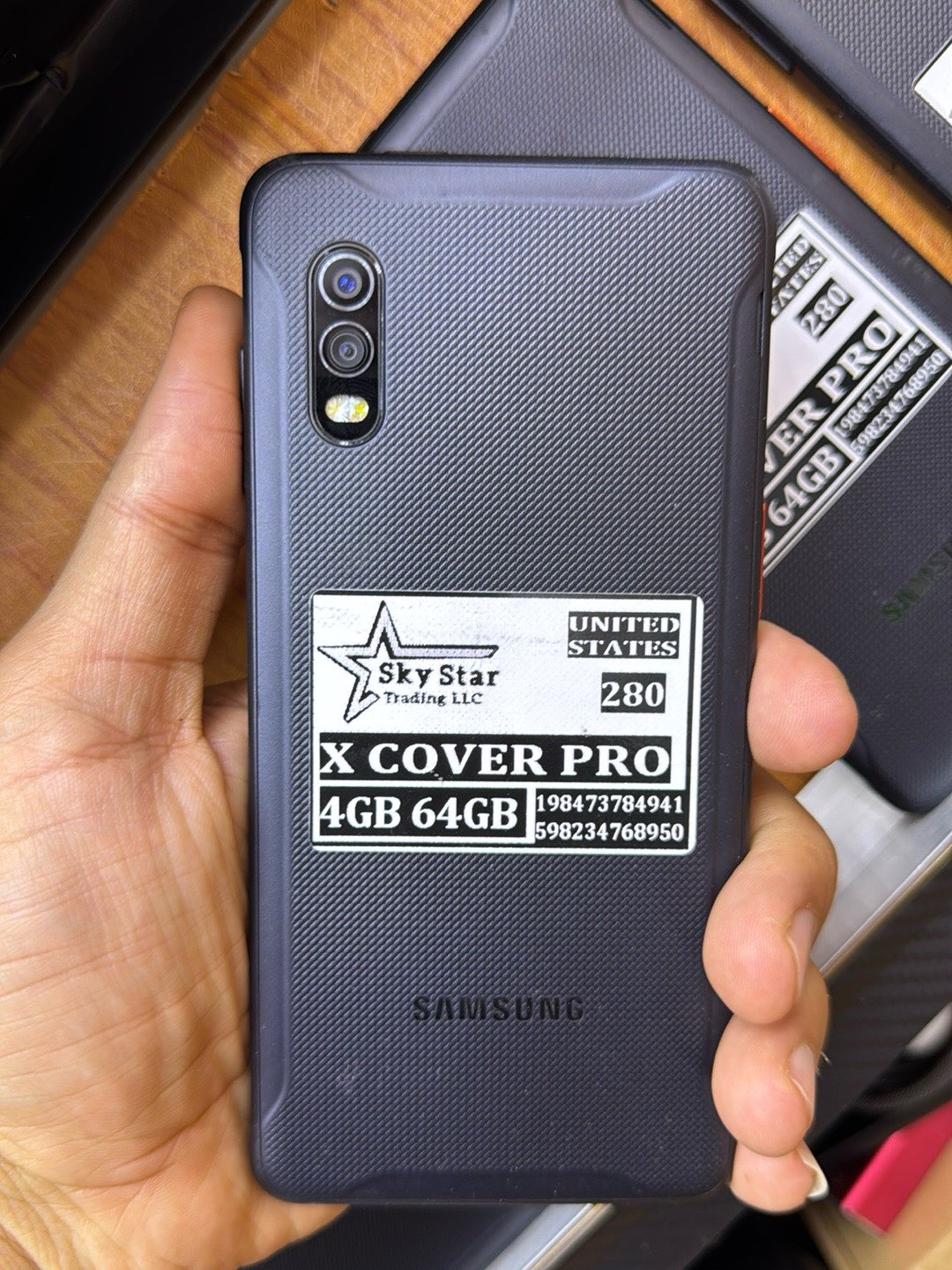 Samsung X Cover Pro ￼4GB RAM 64GB MEMORY heavy duty mobile ￼63449641534339110