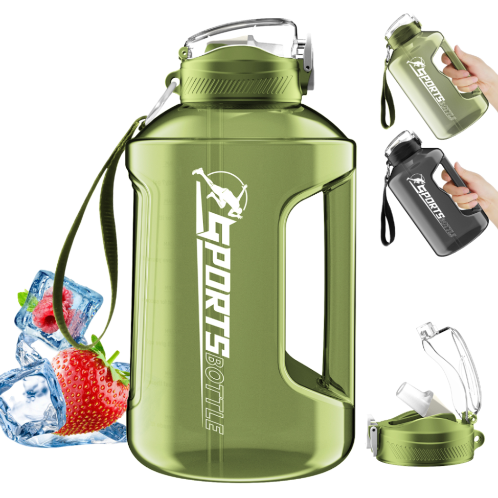 Jumbottle Transparent water jug 2200ml  Green 63226147389571111