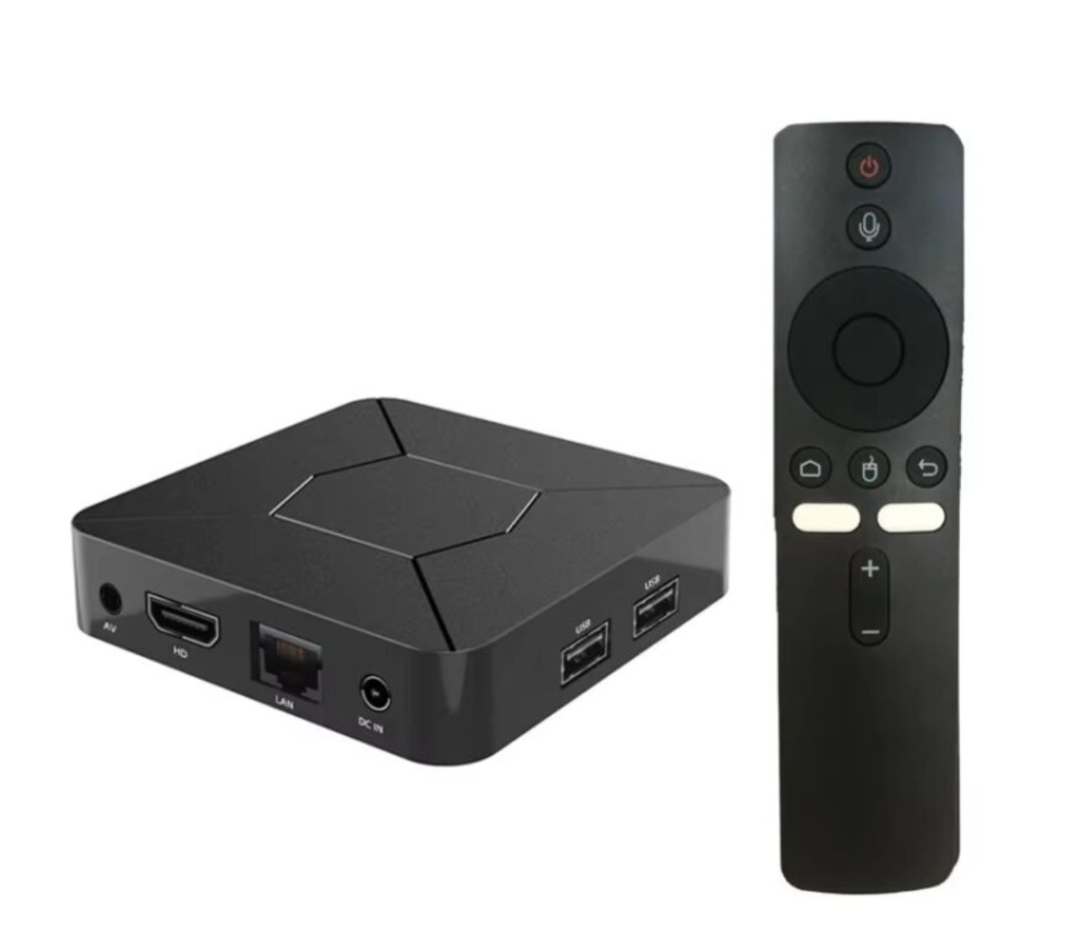 صندوق تلفزيون مزود بجهاز استقبال 4K 60FPS HDR Q5، ذاكرة 2 جيجابايت + 8 جيجابايت، واي فاي مزدوج + بلوتوث، جهاز تحكم عن بعد بصري مع دعم الصوت، مشغل فيديو عالي الدقة632694057090581122