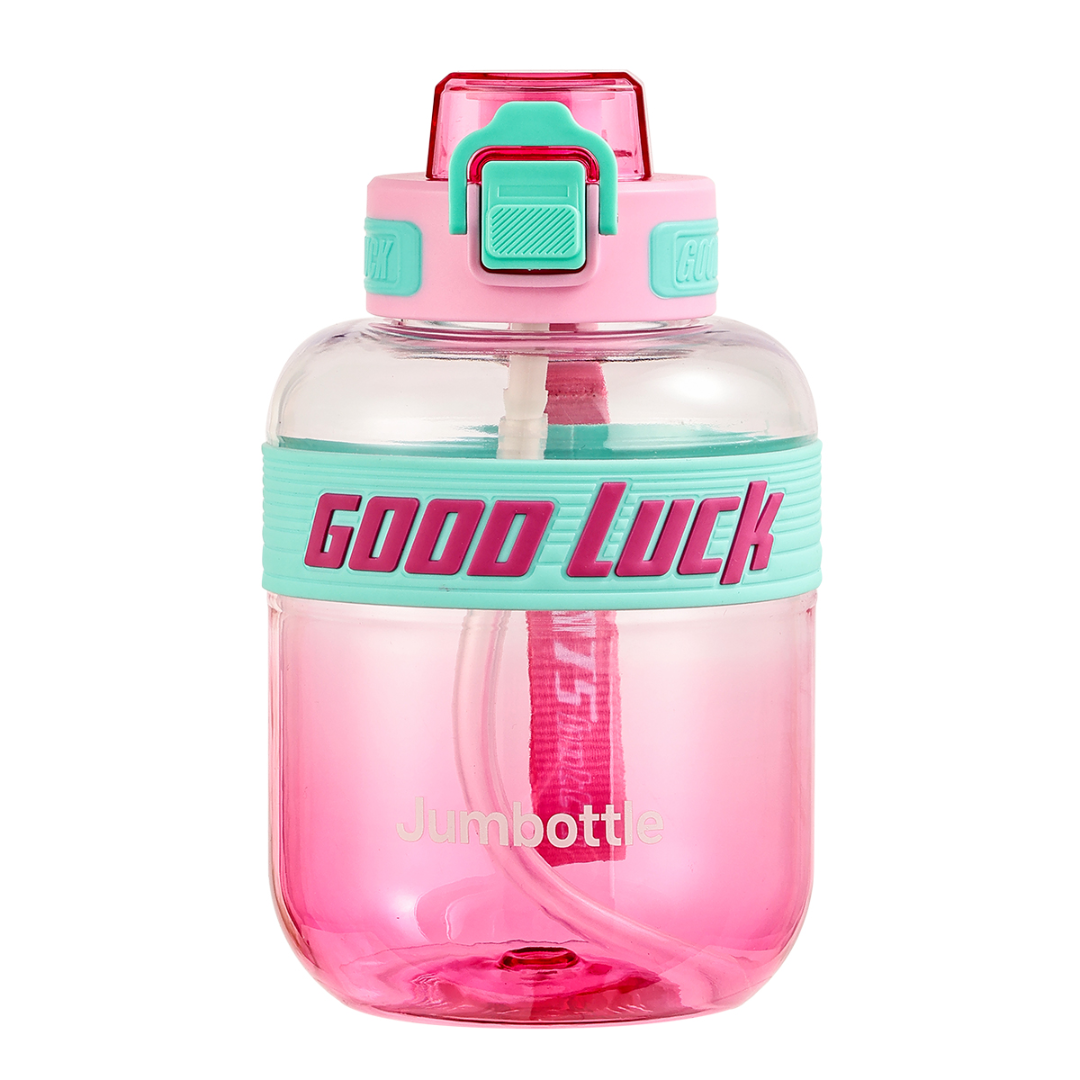 Jumbottle Non-spray gradient color water jug 1100ML Green63226043784961118