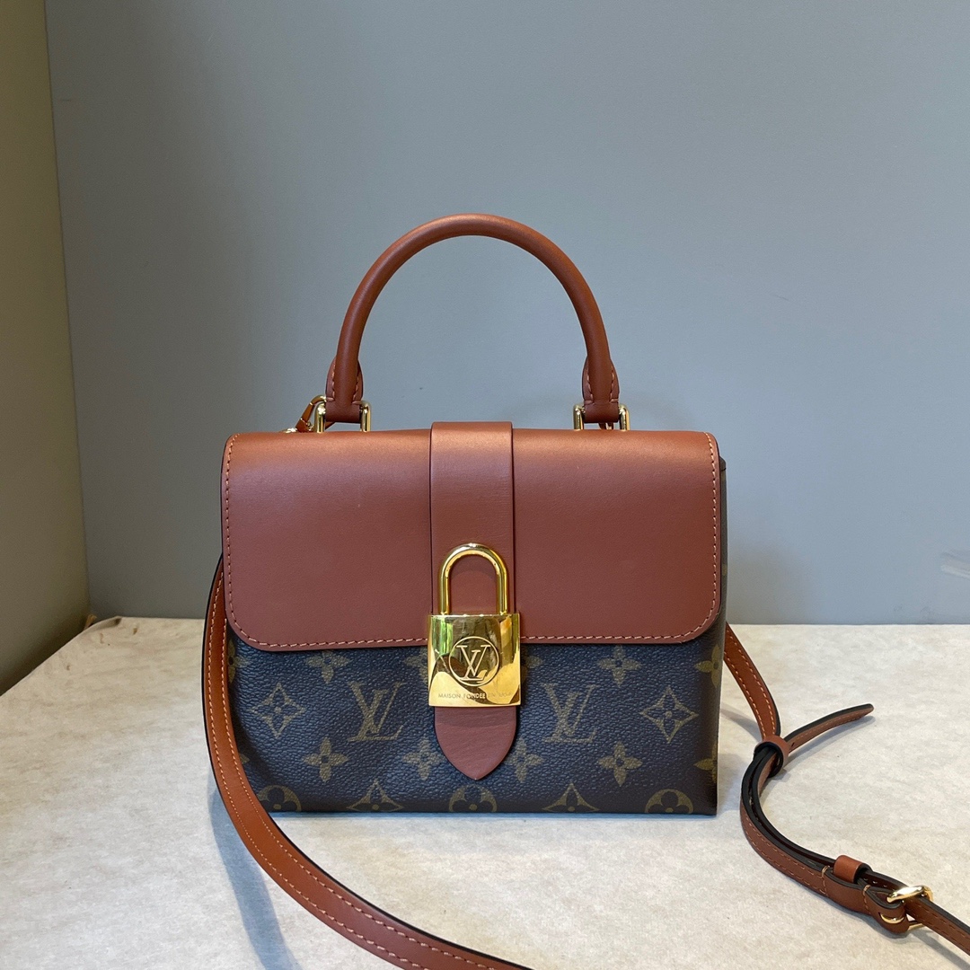 Lv/路易威登 焦糖色LockyBB锁头包64280535060099111