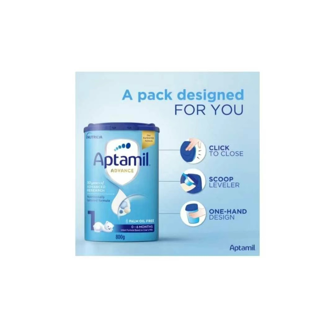 Aptamil Advance Palm Oil Free Infant Milk Formula, Stage 1, from 0 to 6 Months,800g63358684402307113