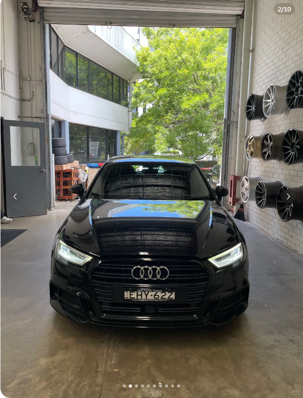 It's the Audi fragrance— who gets it!64663800660738111