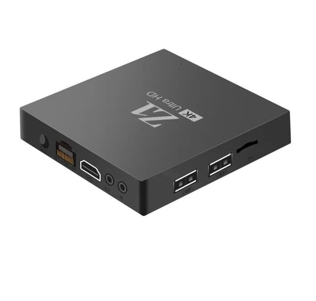 صندوق تلفاز ذكي Z1، معالج Allwinner H313، نظام أندرويد 10، صندوق تلفاز مزود بتطبيقات تلفازية، بلوتوث 5.0، واي فاي مزدوج، شبكة لان 100، دعم فيديو 8K و4K، تحكم ثلاثي الأبعاد، مجموعة تلفاز63269514134659112