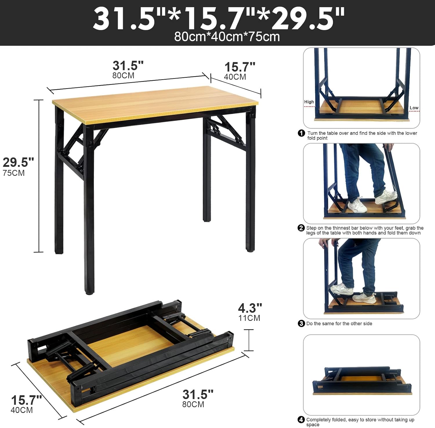 Brand New Folding Table 63614122858113115