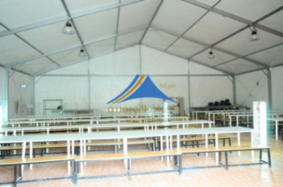 European Tents in Saudi Arabia 1741 362 050 | Selling and Renting Warehouse Tents and Dining Halls for Contracting Companies63579593304451112