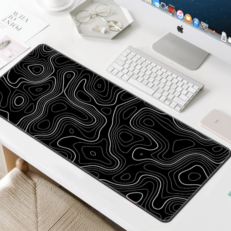 Large Mouse Pad 800x300mm Extended Mouse Pad Non-Slip Rubber Base Gaming Office Mouse Mat Smooth Cloth Surface Desk Mat Sum-0047663525984158978113