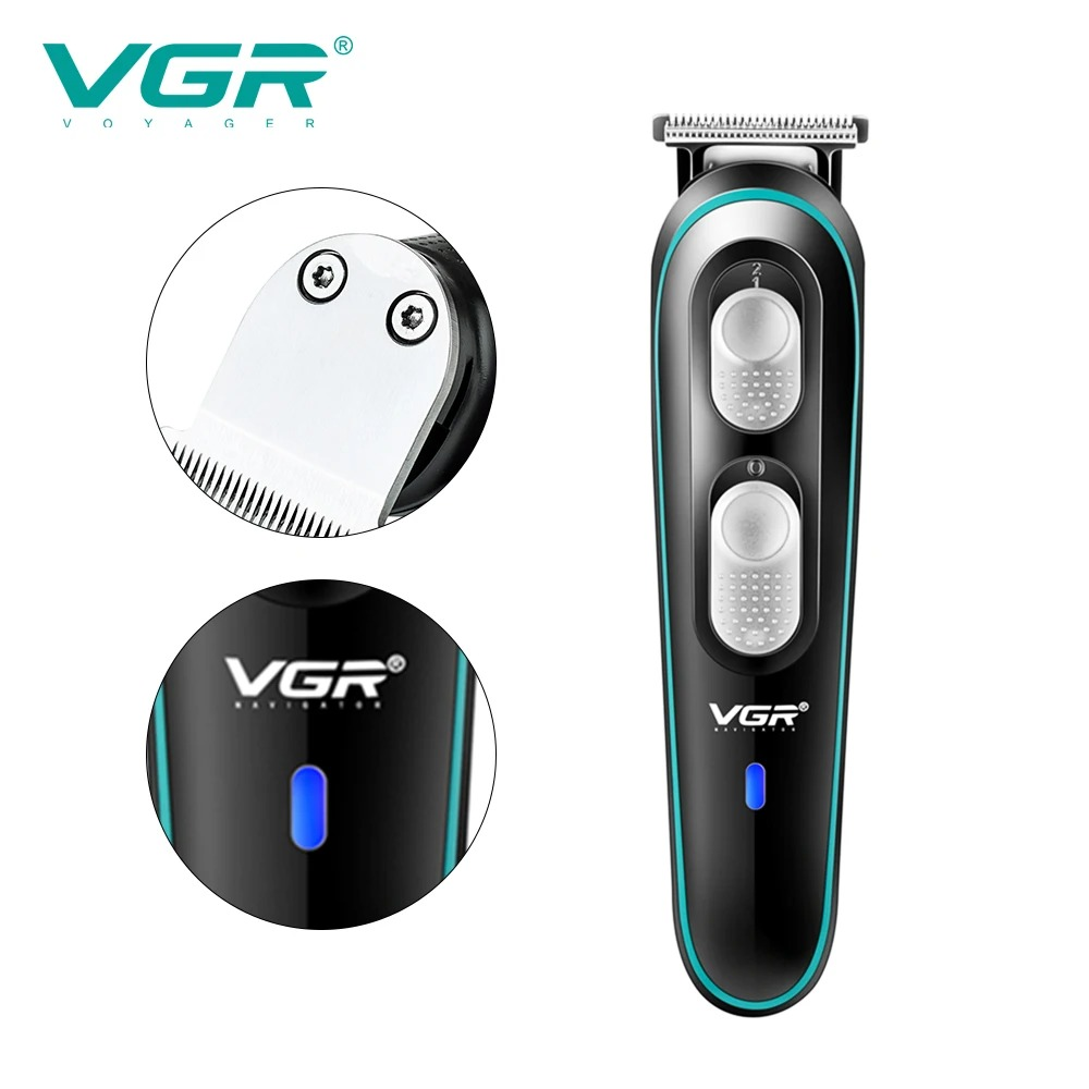 VGR V055 Professional Hair Clipper Men's Waterproof Hair Trimmer Grooming Tools Rechargeable Cordless Hair Clipper for Barber 63203486888579111