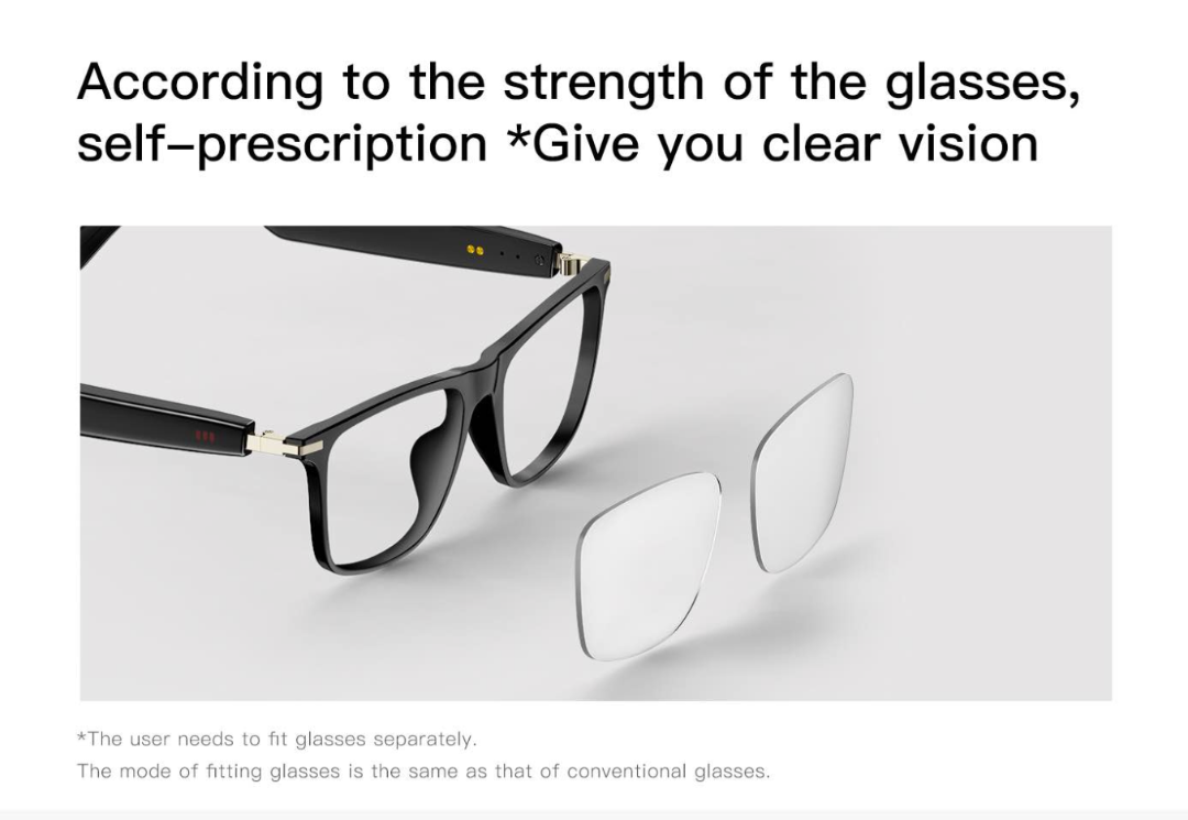 Michange M01S Smart Audio Glasses63316136318209113