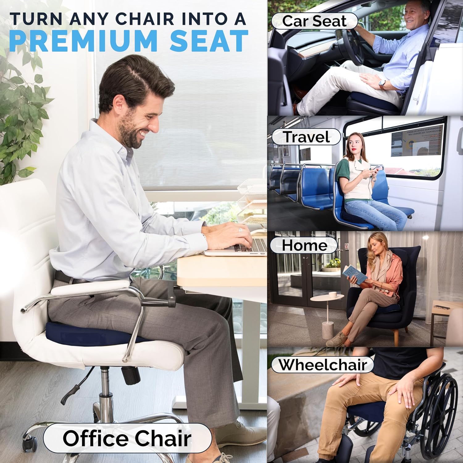 Brand New Gel Enhanced Seat Cushion