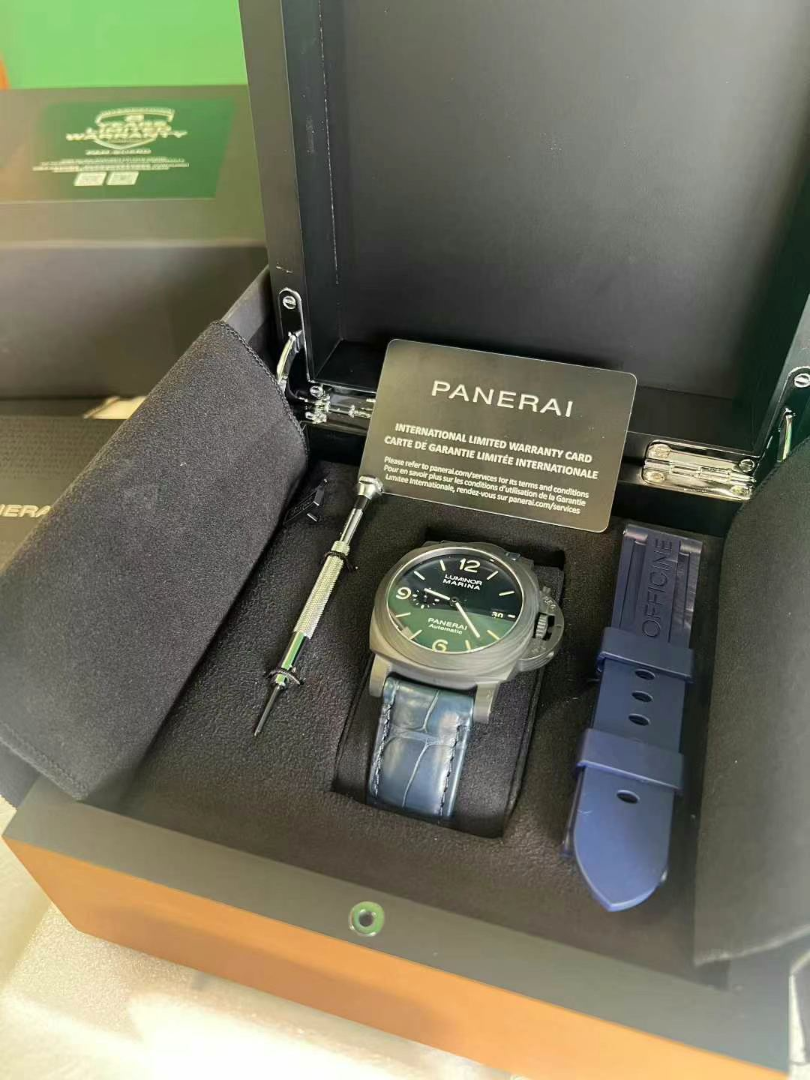 بانيراي لومينور مارينا PAM01664 - جديد بالكامل | مجموعة كاملة | 44 مم كاربوتكن63228020738689110