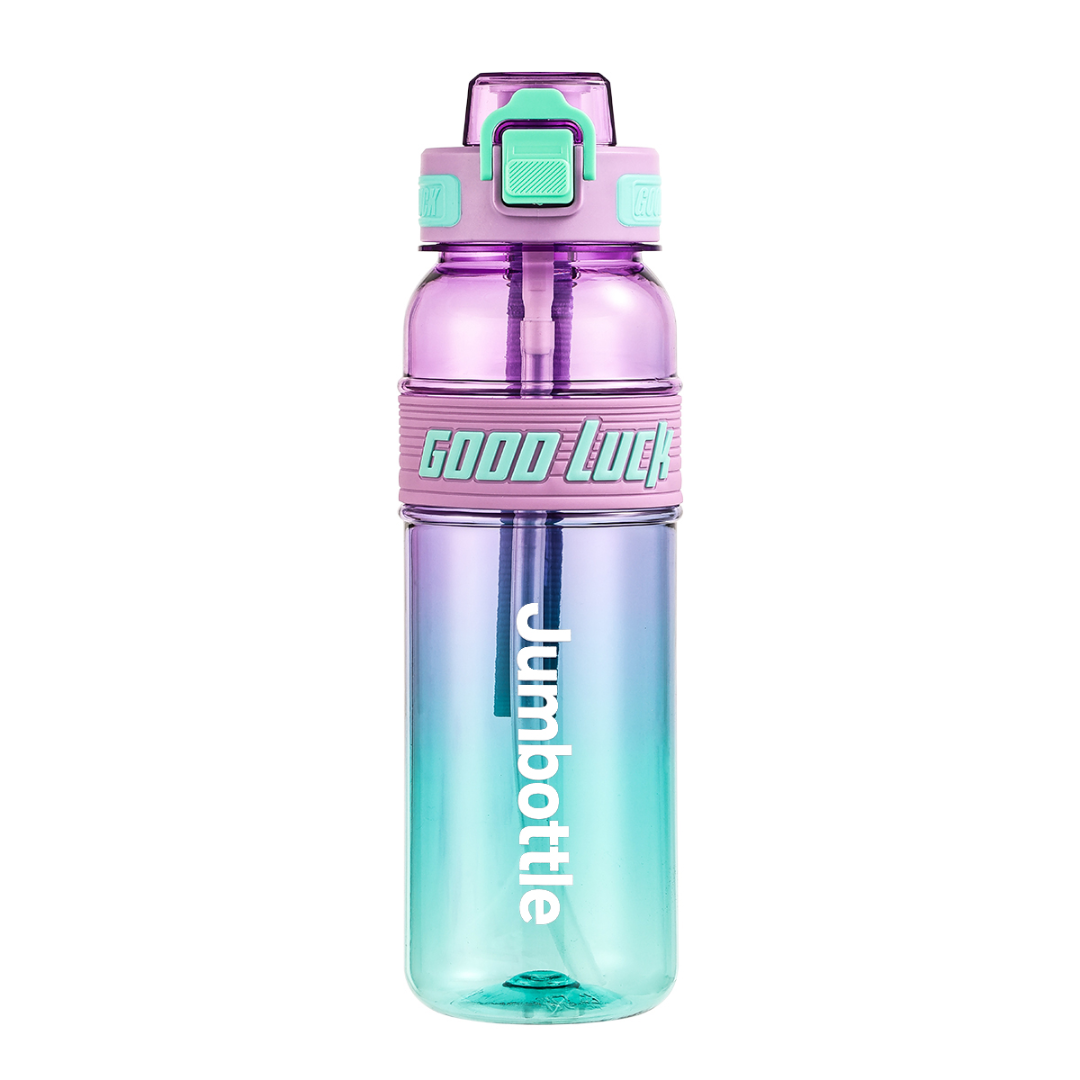 Jumbottle Non-spray gradient color water cup 1000 ML Purple632259615417611112