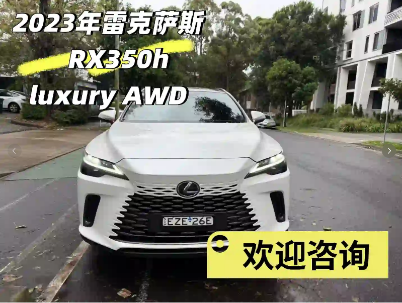Lexus RX350h｜This appearance, this power—how can anyone resist?