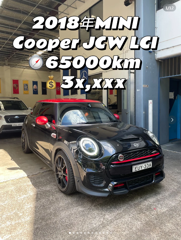 Australia Used Car | Mini JCW, Super Low Price Sale!