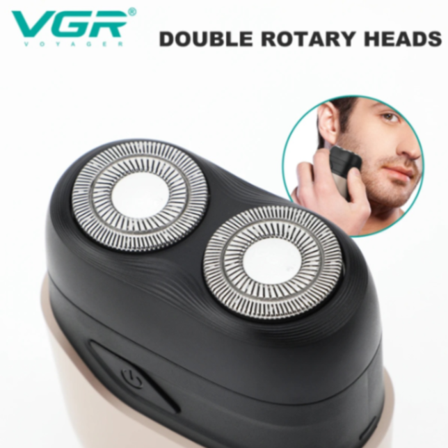 VGR V345 Shaver Waterproof Razor Electric Hair Shaver Mini Shaving Machine Rechargeable Beard Trimmer Floating Shaver for Men 63236570090114111