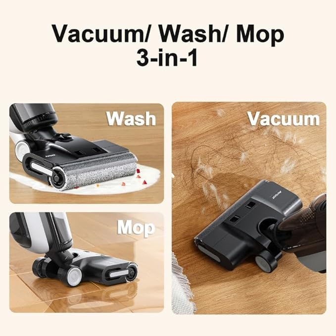 Airbot Wet & Dry Vacuum Cleaner H15 Black EU - 2-in-1 Suction, HEPA Filtration, Large Capacity Tank, Cordless Design, Easy Empty & Carry, Suitable Vacuum Cleaner for Home & Workshop62885009341059112