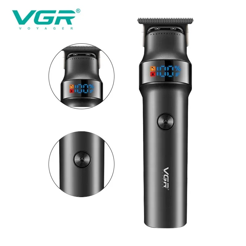 ماكينة حلاقة شعر اللحية VGR V987 الاحترافية للرجال، ماكينة حلاقة كهربائية، ماكينة حلاقة الوجه مقاومة للماء، ماكينة قص شعر قابلة لإعادة الشحن63225290654593111