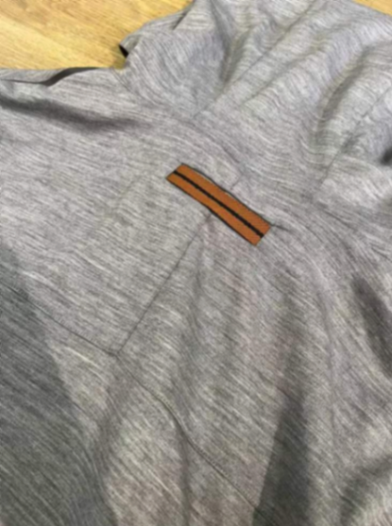 ZEGNA 100% Wool Performance Hoodie – Light Grey | Size M/L63236161190401112