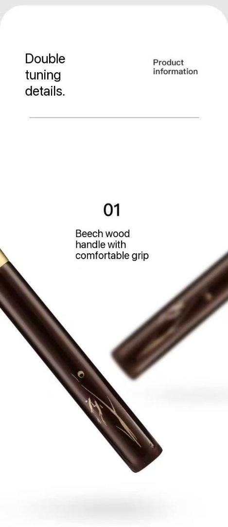Dual-tone SD5 Blush Brush, Highlighter Brush & Eye Setting Brush (multi sizes: small, medium and large) with fox hair blended with wool63225306907138111