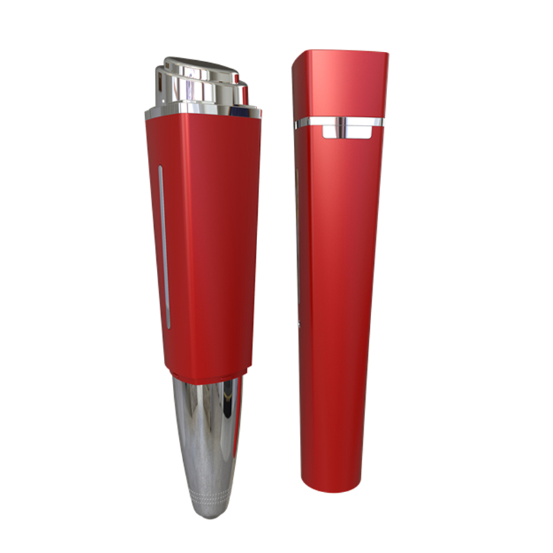 Sonic Thermal Eye & T-Zone Care Wand – 3 MHz Ultrasonic, Ion Import, 40 °C Heat Massage for Dark Circles, Puffiness, Fine Lines – Cola Red / Apple White / Rose Gold63081146768001111