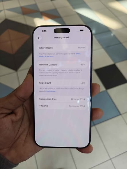 آيفون 16 برو ماكس تي دي آر إيه، سعة 1 تيرابايت، نظيف بالكامل65084351508739112