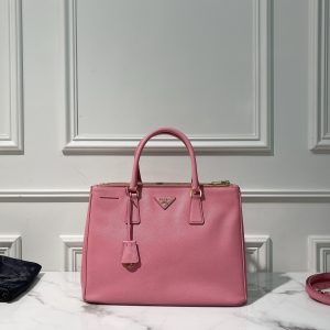 PRADA GALLERIA, Pink/Gold