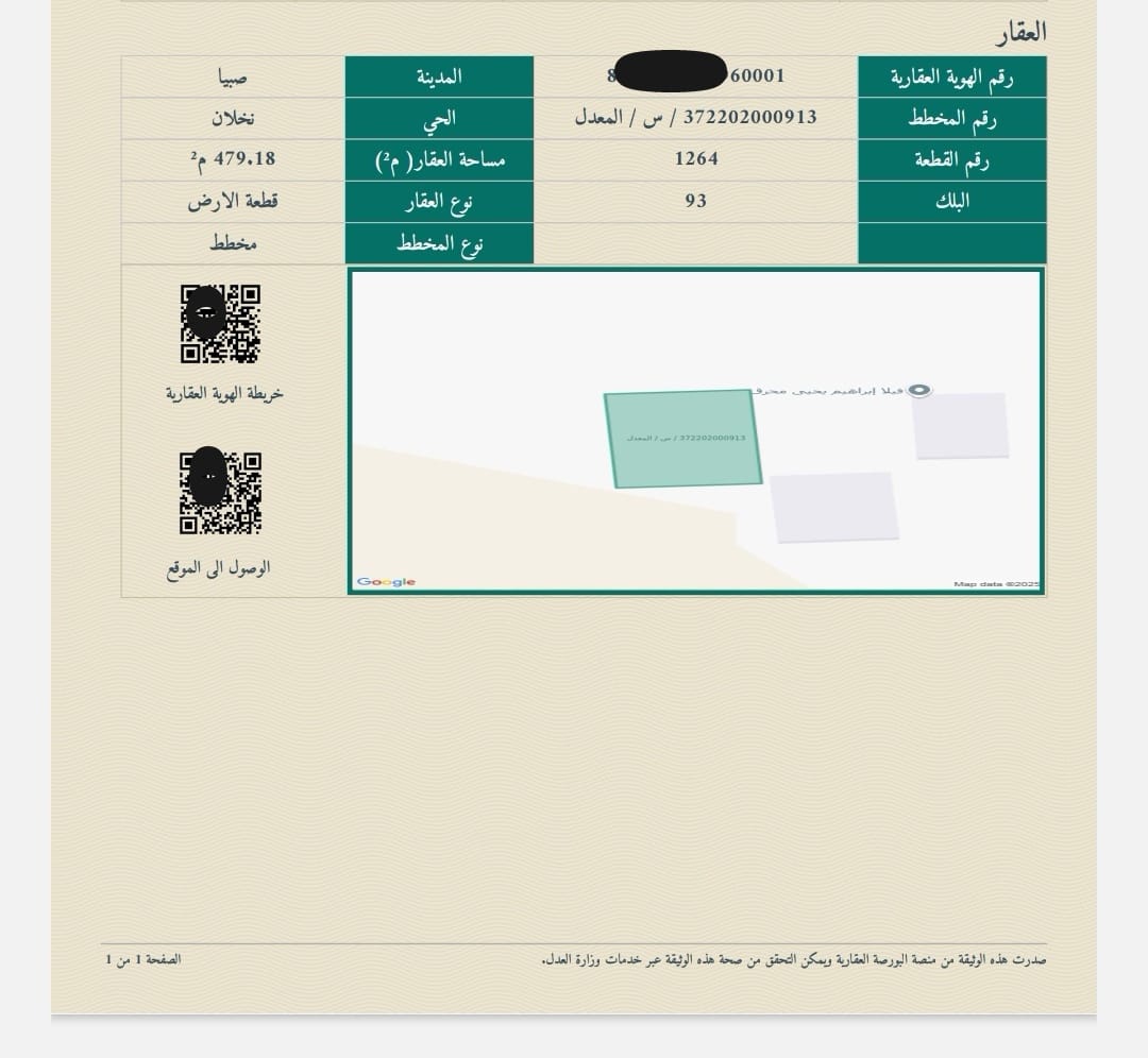 عقارات صبياء واراضي في صبيا 63772806368898111