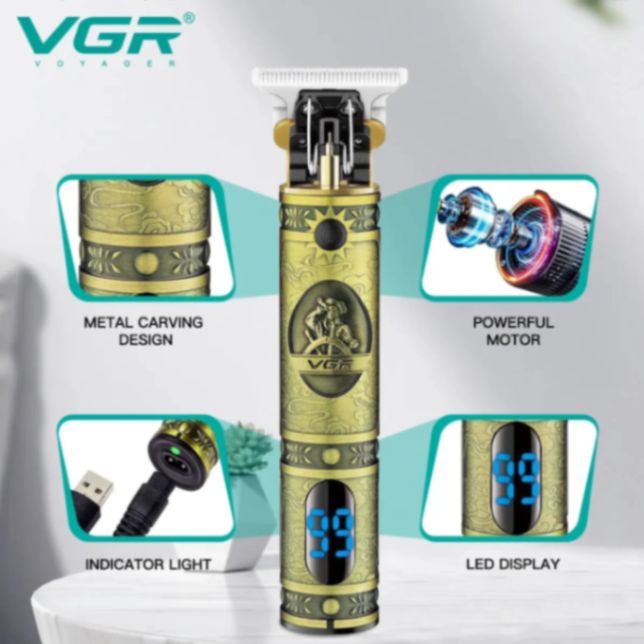 VGR 228 T-blade Barber Machines Professional Beard Trimmer Cordless Hair Clipper Electric Hair Trimmer for Men63203414065282113