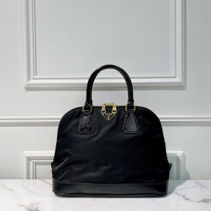 PRADA PROMENADE BAG, Black/Gold