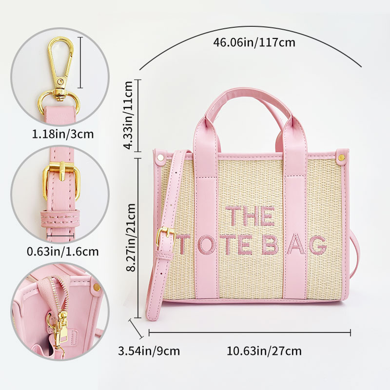  Fashion Stylish woven tote63051565992067111