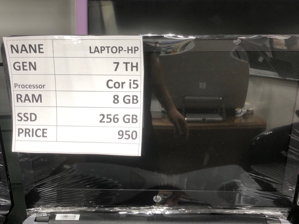 Laptop hp 3487464325180473859113